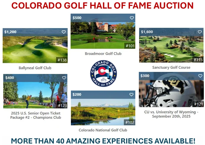 Colorado Golf Hall of Fame Holds Online Auction